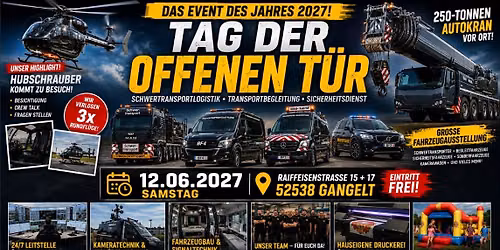 Tag der offenen Tür 2027 – Erlebe uns hautnah ! — uitgaan in Brunssum