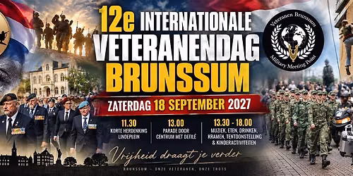 12e internationale veteranendag Brunssum — lezing in Brunssum