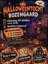 Halloweentocht Rozengaard